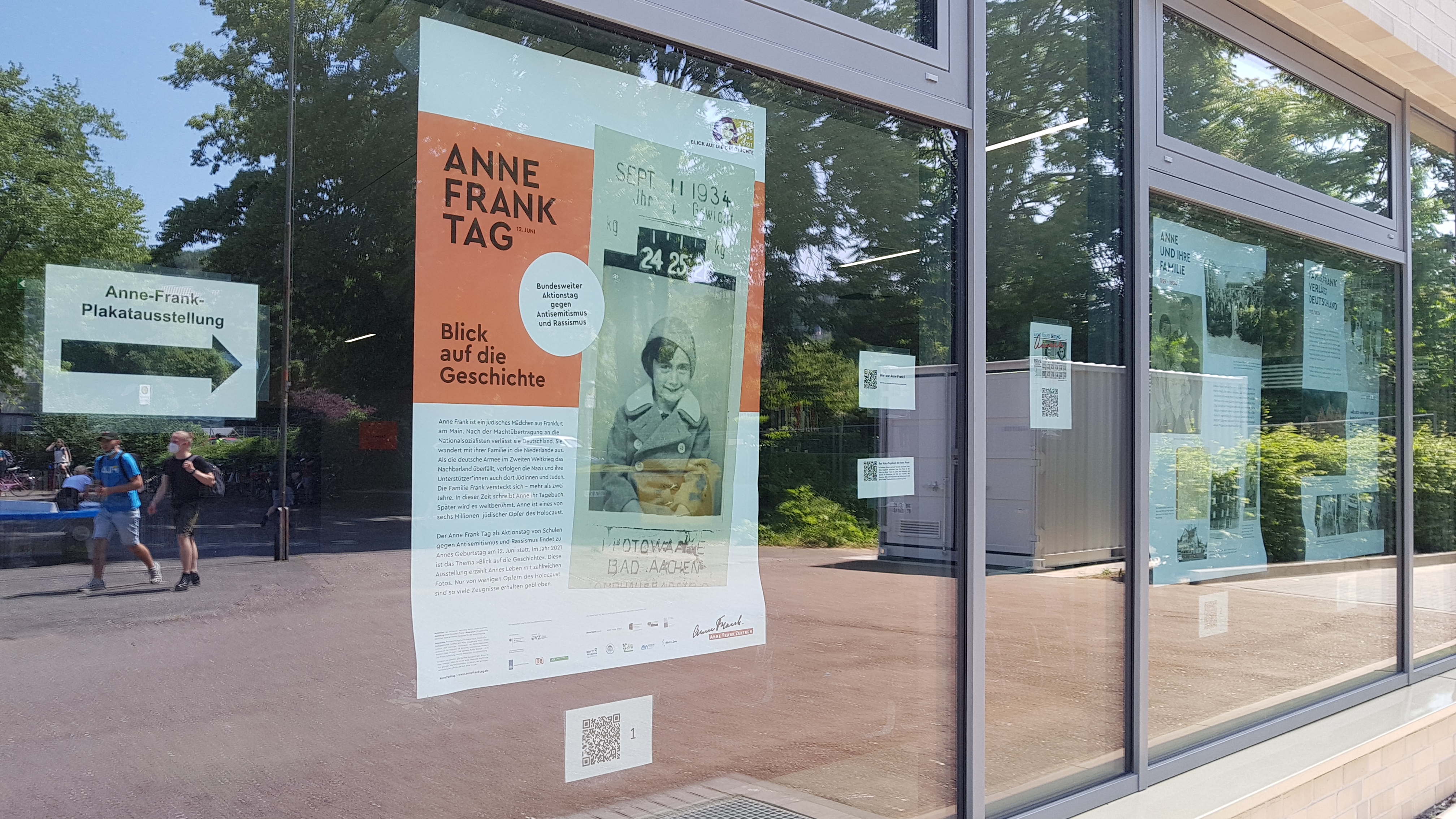 Anne-Frank-Plakatausstellung an Bonns Fünfter